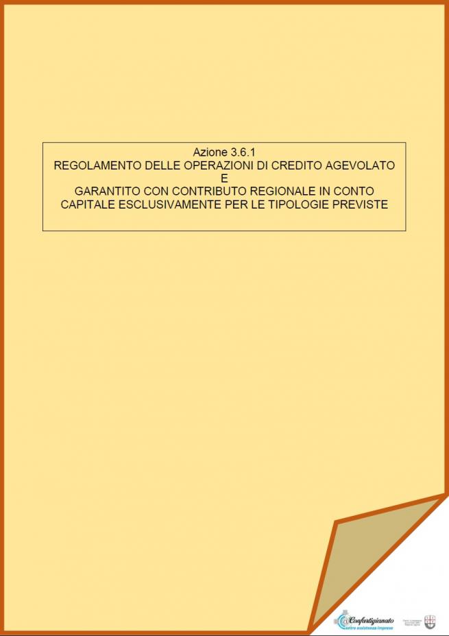 Bando Azione 3.6.1